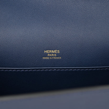 Hermes Swift Mini Sac Roulis Bleu Saphir 6 of 13