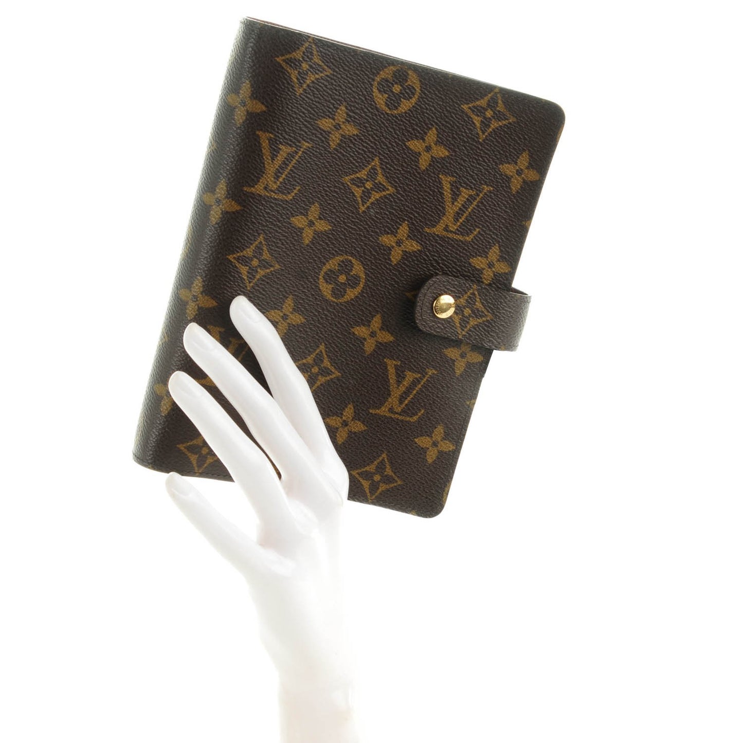 Monogram Medium Ring Agenda Cover