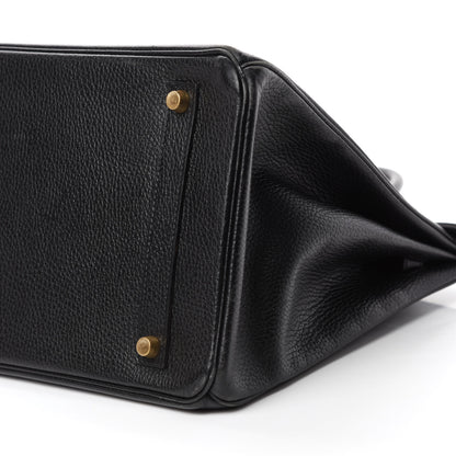 Hermes Ardennes Birkin 35 Black 7 of 18