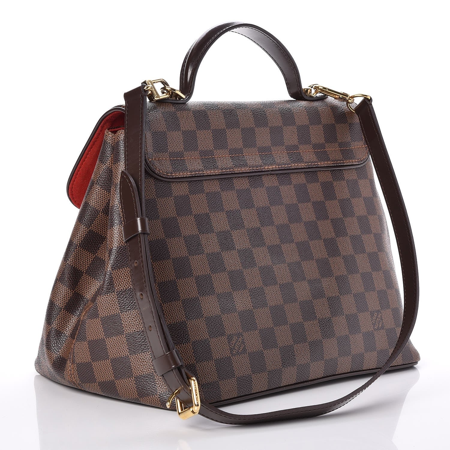 Louis Vuitton Damier Ebene Bergamo MM 3 of 9