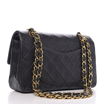Chanel Lambskin Quilted Small Double Flap Black 2 of 18