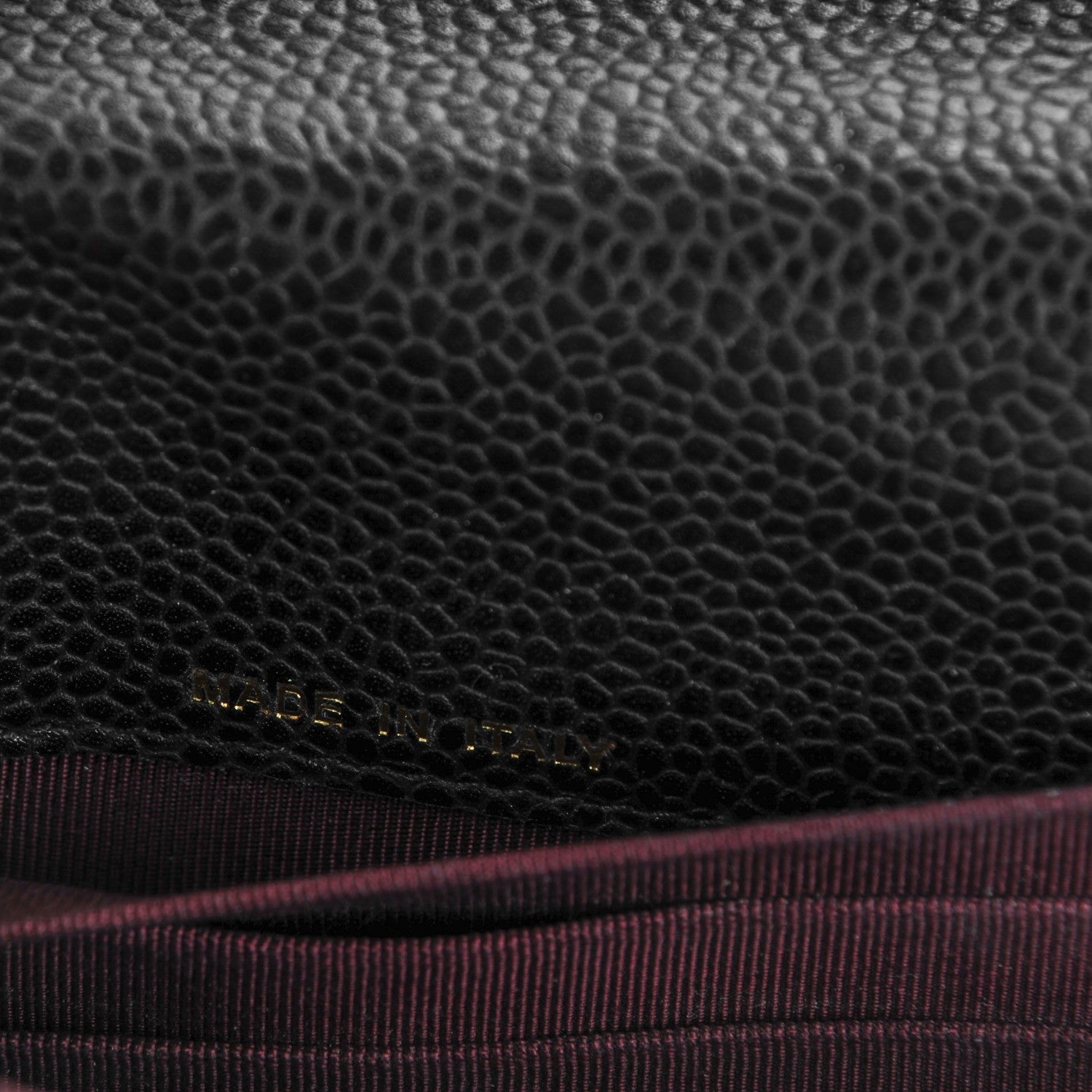 Chanel Caviar Quilted Travel Wallet Black 8 of 9
