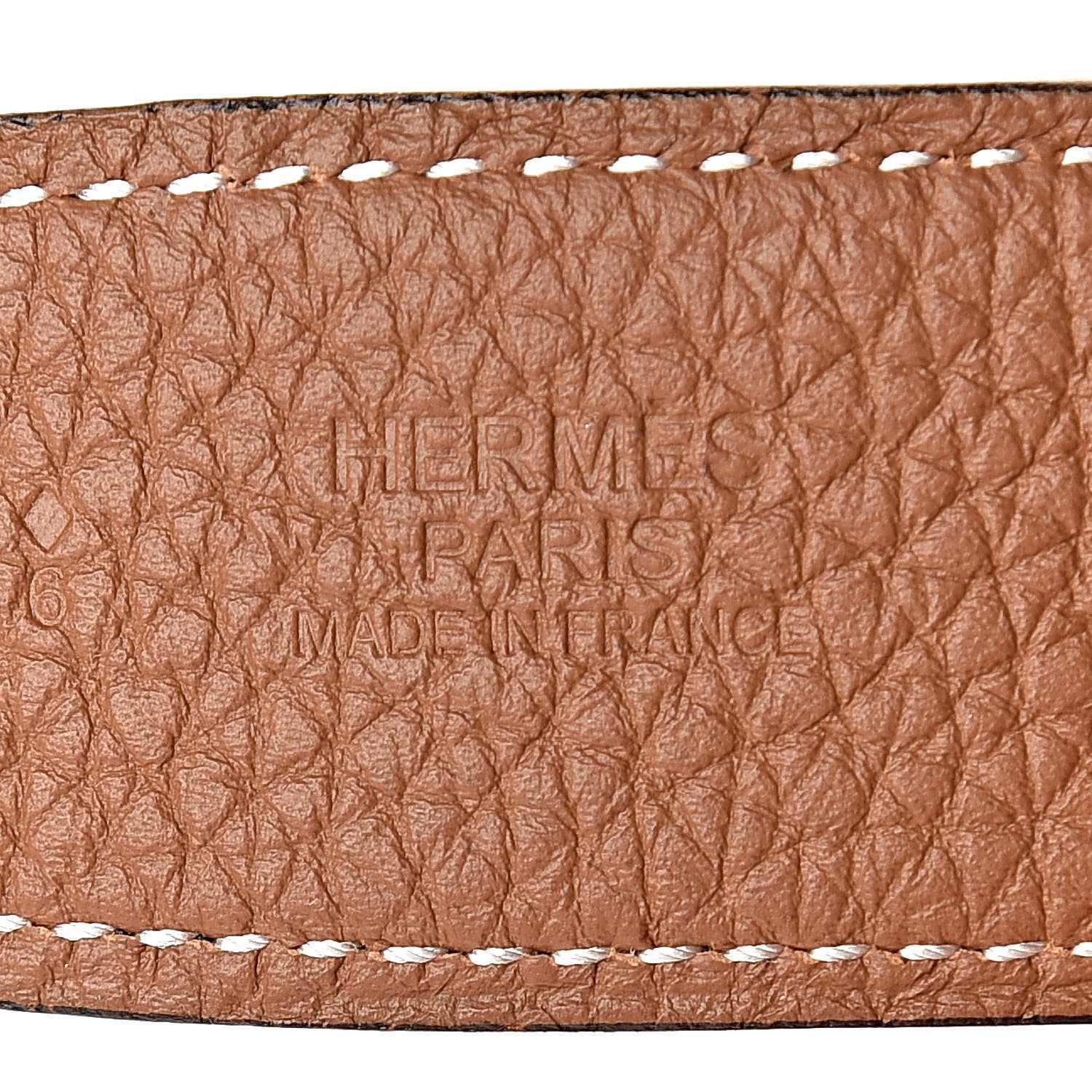 Hermes Box Togo 32mm H Belt 90 Black Gold 4 of 7