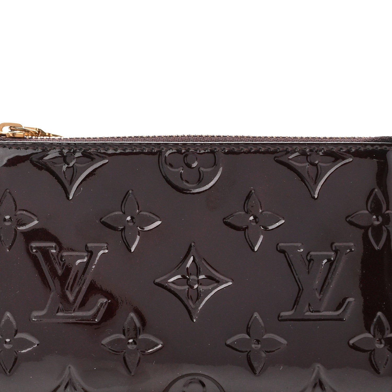 Louis Vuitton Vernis Monogram Mini Pochette Accessories Amarante 7 of 10