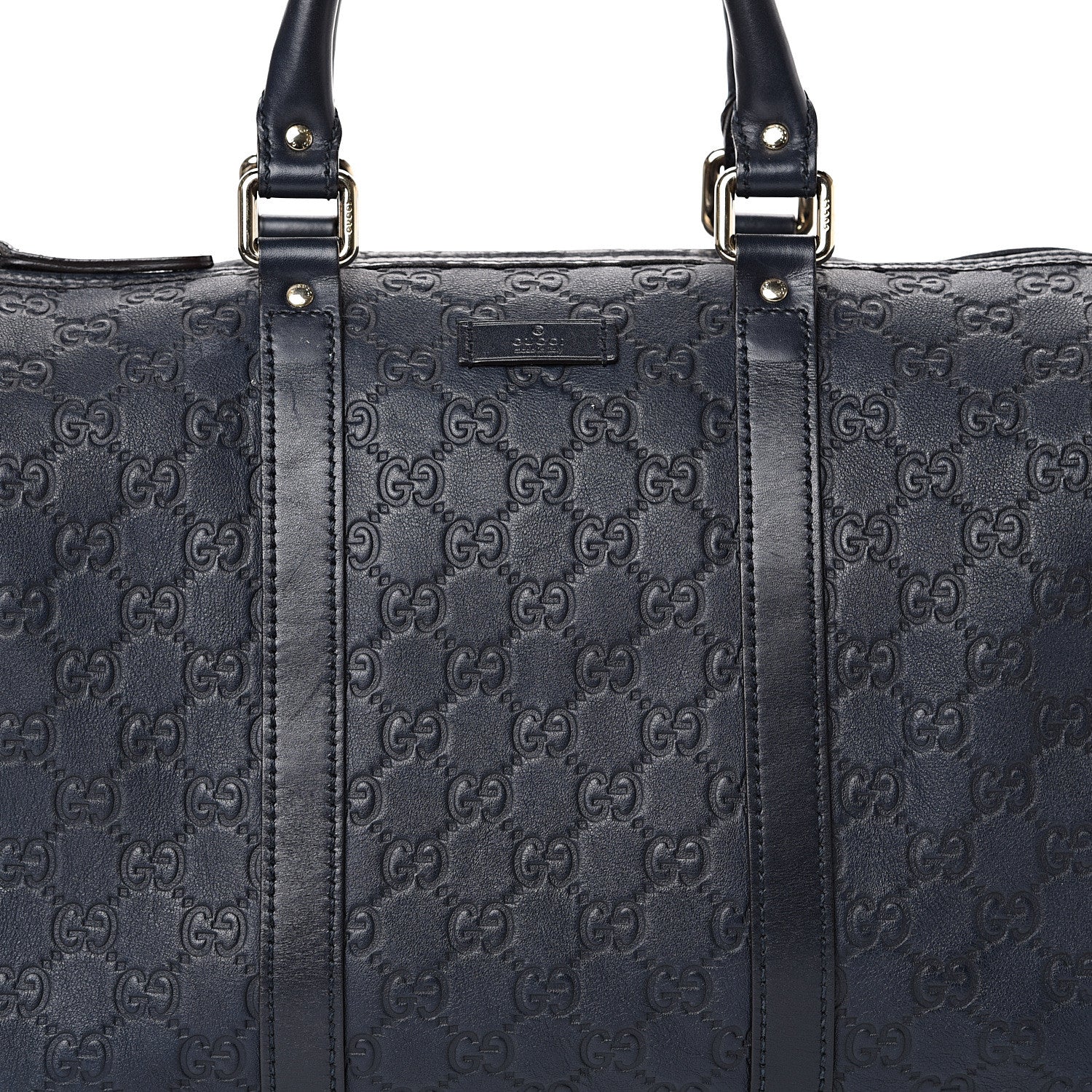 Gucci Guccissima Medium Joy Boston Blue 7 of 15