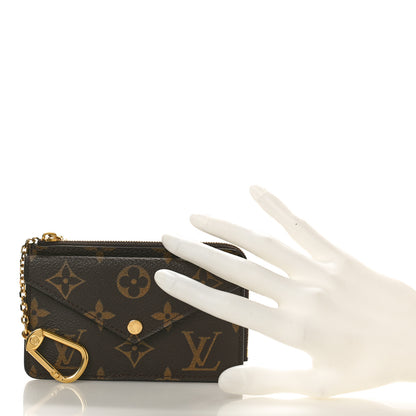 Louis Vuitton Monogram Recto Verso Card Holder Black 2 of 8