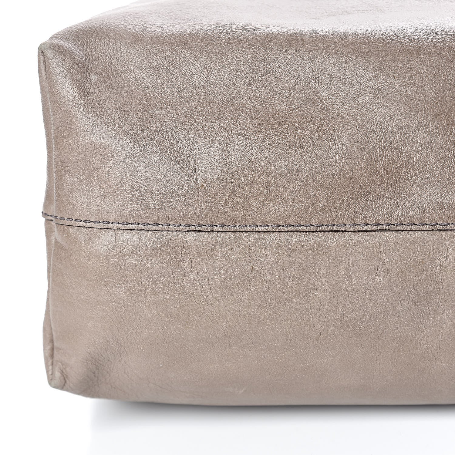 Miu Miu Vitello New Calfskin Shopping Tote Pietra 7 of 12