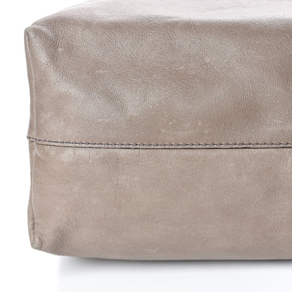 Miu Miu Vitello New Calfskin Shopping Tote Pietra 7 of 12