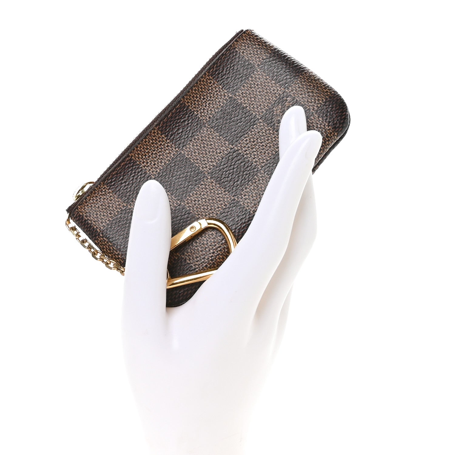 Louis Vuitton Damier Ebene Key Pouch 2 of 8