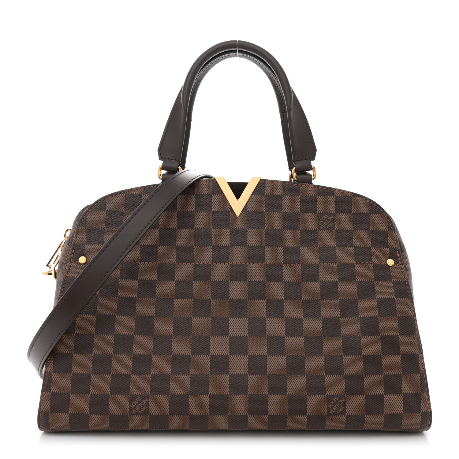 Louis Vuitton Damier Ebene Kensington Bowling Bag 1 of 10