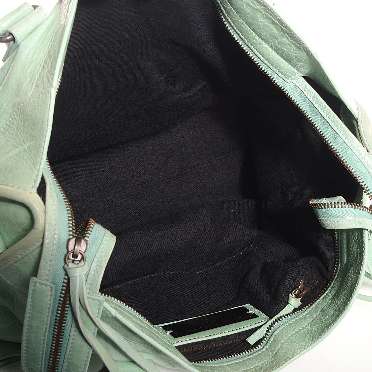 Balenciaga Chevre Classic Hardware City Vert D'eau 6 of 11