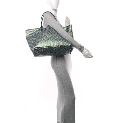 Goyard Iridescent Goyardine Saint Louis GM Pearly Green 2 of 11