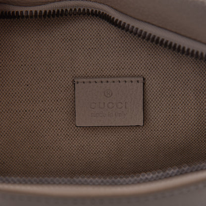 Gucci Grained Calfskin Logo Belt Bag White 6 of 10