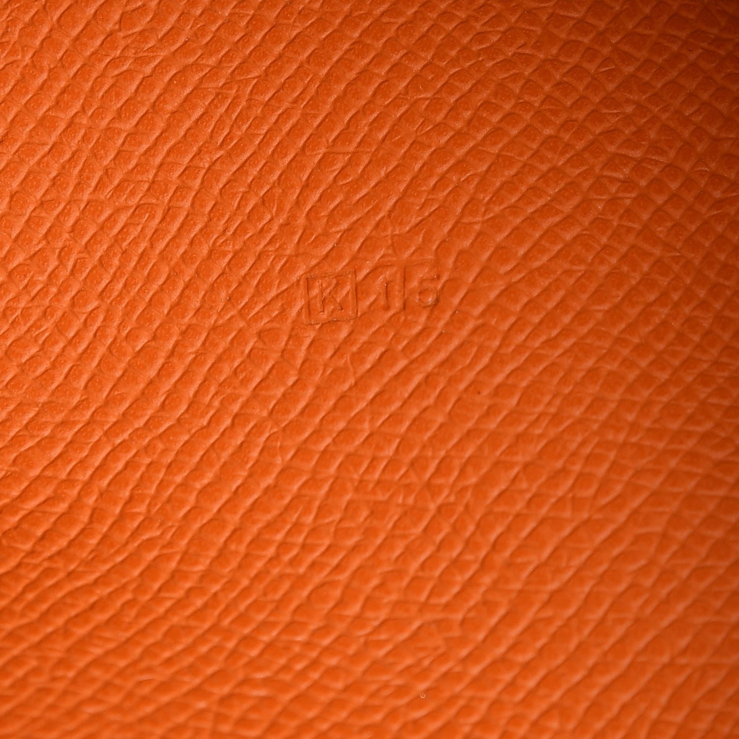 Hermes Epsom Globe Trotter Agenda Cover PM Orange 8 of 8