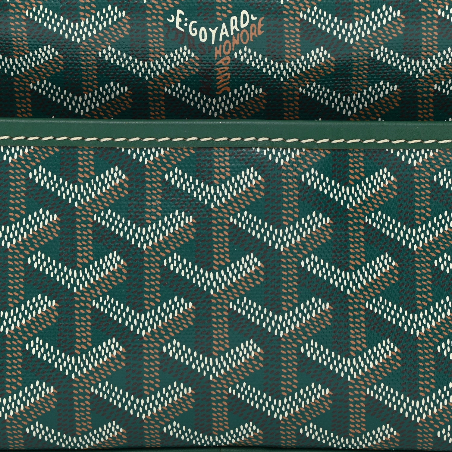 Goyard Goyardine Sac Cap Vert Green 7 of 7