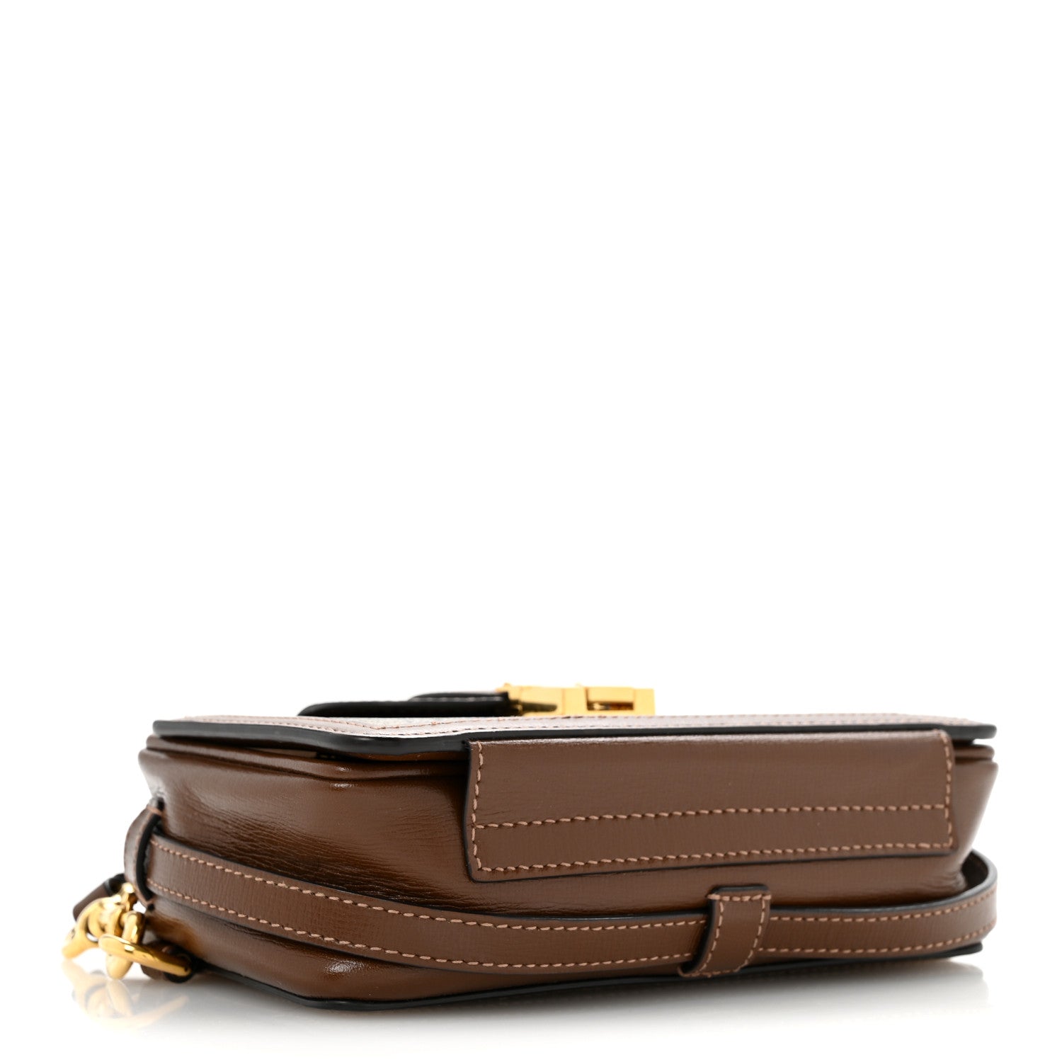 Gucci GG Supreme Monogram Mini Clasp Bag Beige Brown 4 of 14