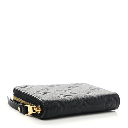 Louis Vuitton Empreinte Zippy Coin Purse Black 4 of 8