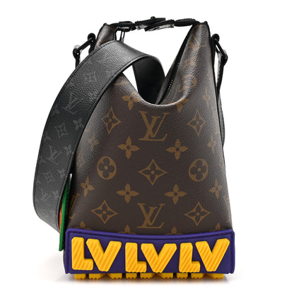 Louis Vuitton Monogram LV Rubber Cruiser Messenger Multicolor 1 of 9