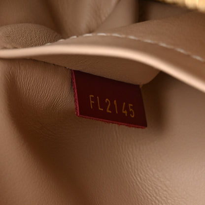 Louis Vuitton Lambskin Malletage Mini Dora Carmine 7 of 10
