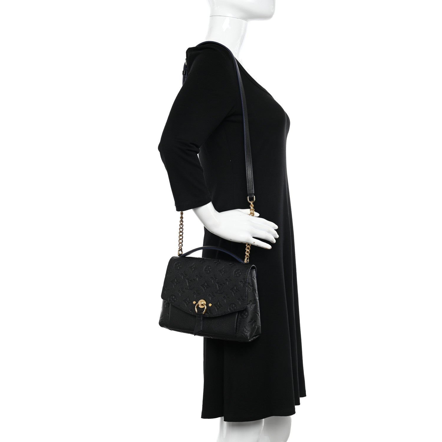 Louis Vuitton Empreinte Blanche BB Black 2 of 14