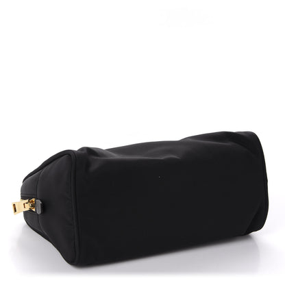 Prada Tessuto Nylon Saffiano Wristlet Black 4 of 9