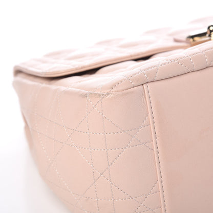 Christian Dior Lambskin Cannage Large Miss Dior Flap Rose Poudre 8 of 14