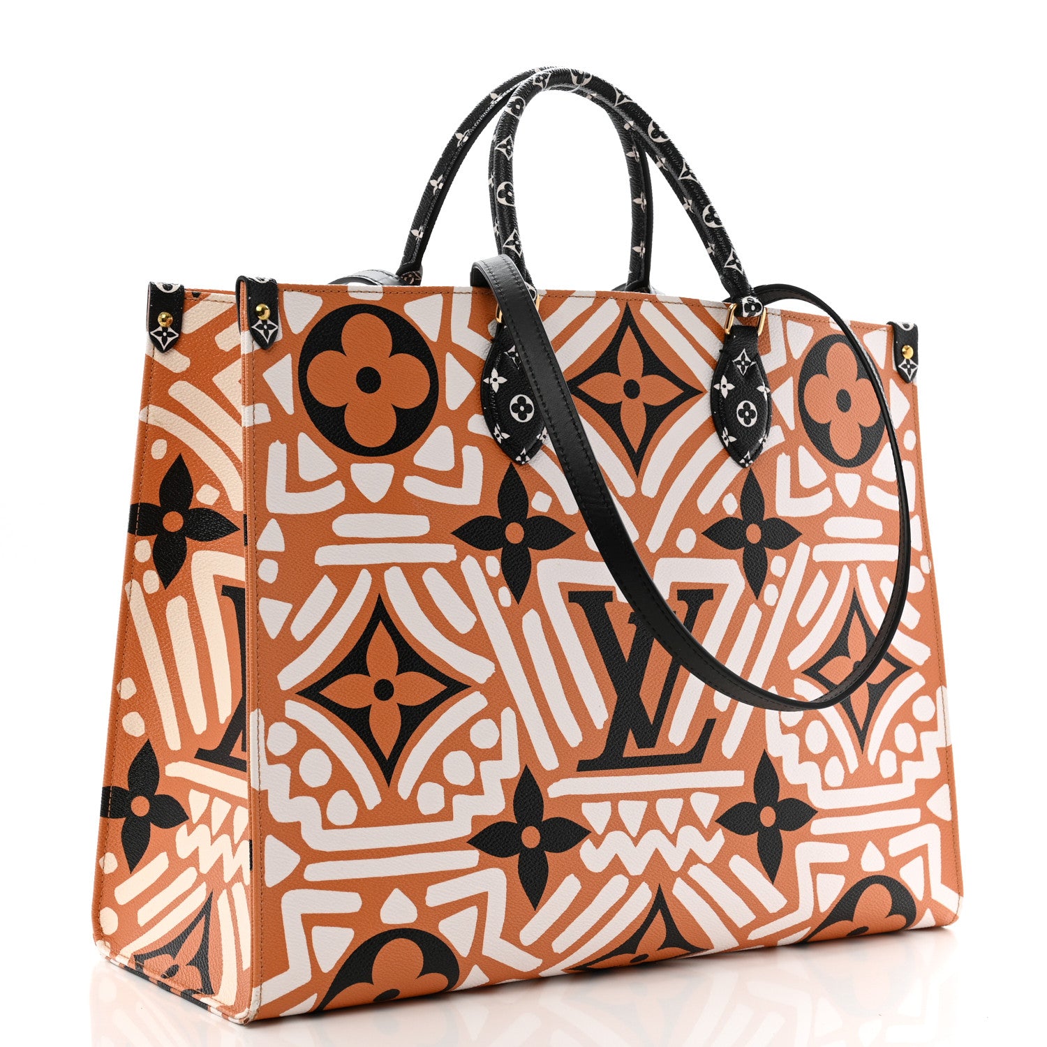 Louis Vuitton Monogram Giant Crafty Onthego GM Crème Caramel 3 of 14
