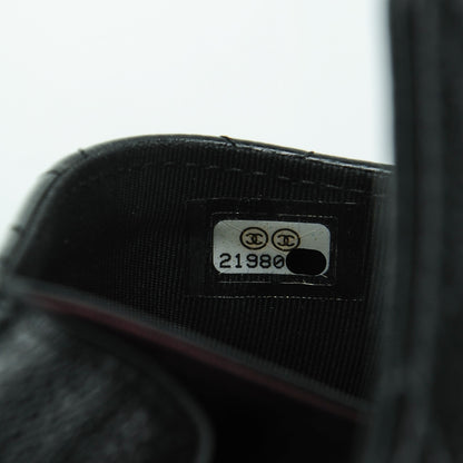 Chanel Caviar Quilted Flap Card Holder Black 8 of 8