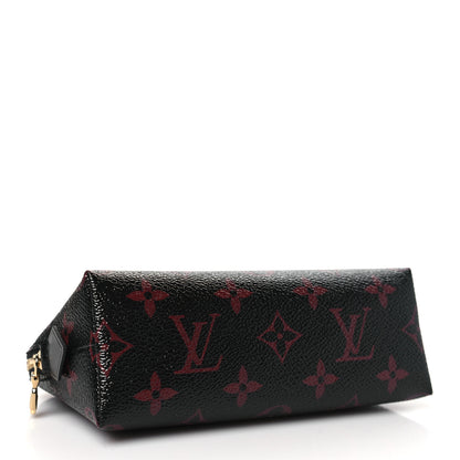 Louis Vuitton Monogram Tomette Cosmetic Pouch PM Black 4 of 9