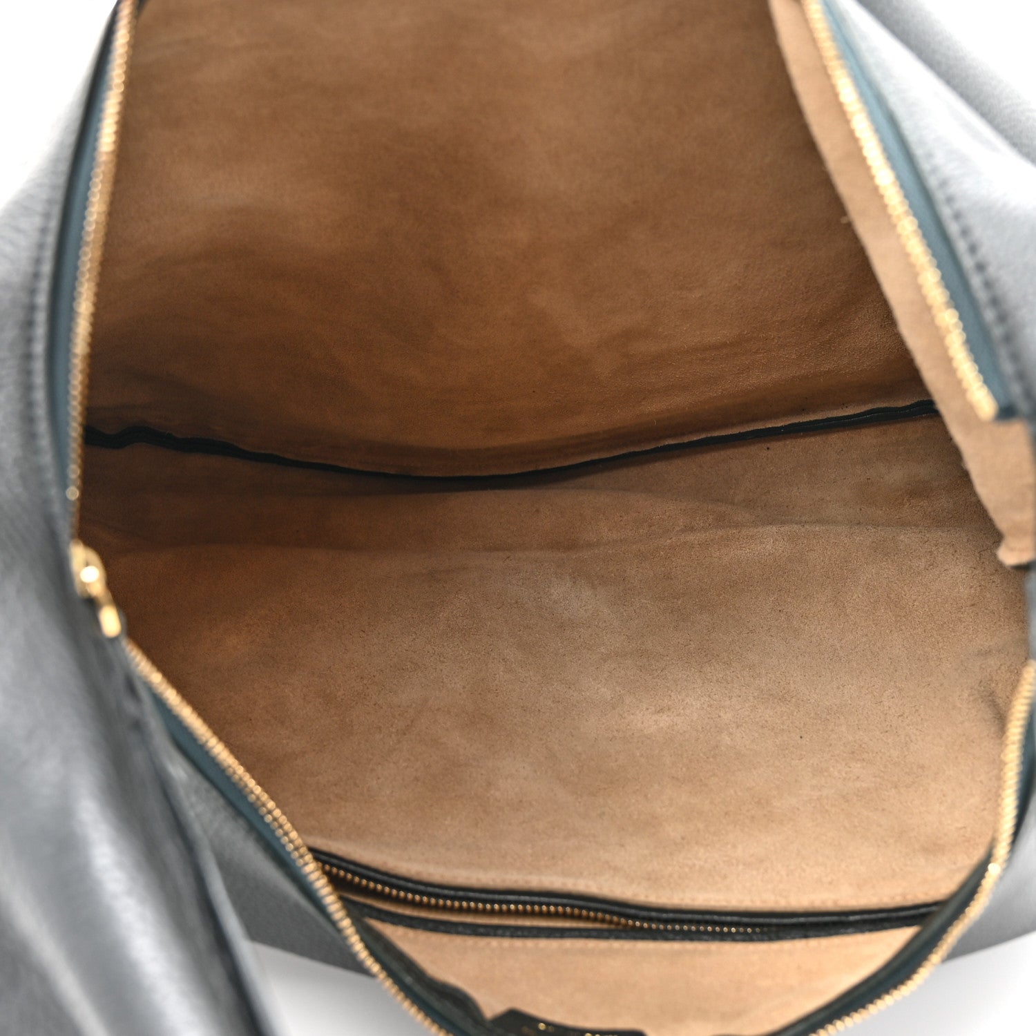 The Row Grained Calfskin Medium Everyday Shoulder Bag Bottle Green 5 of 9