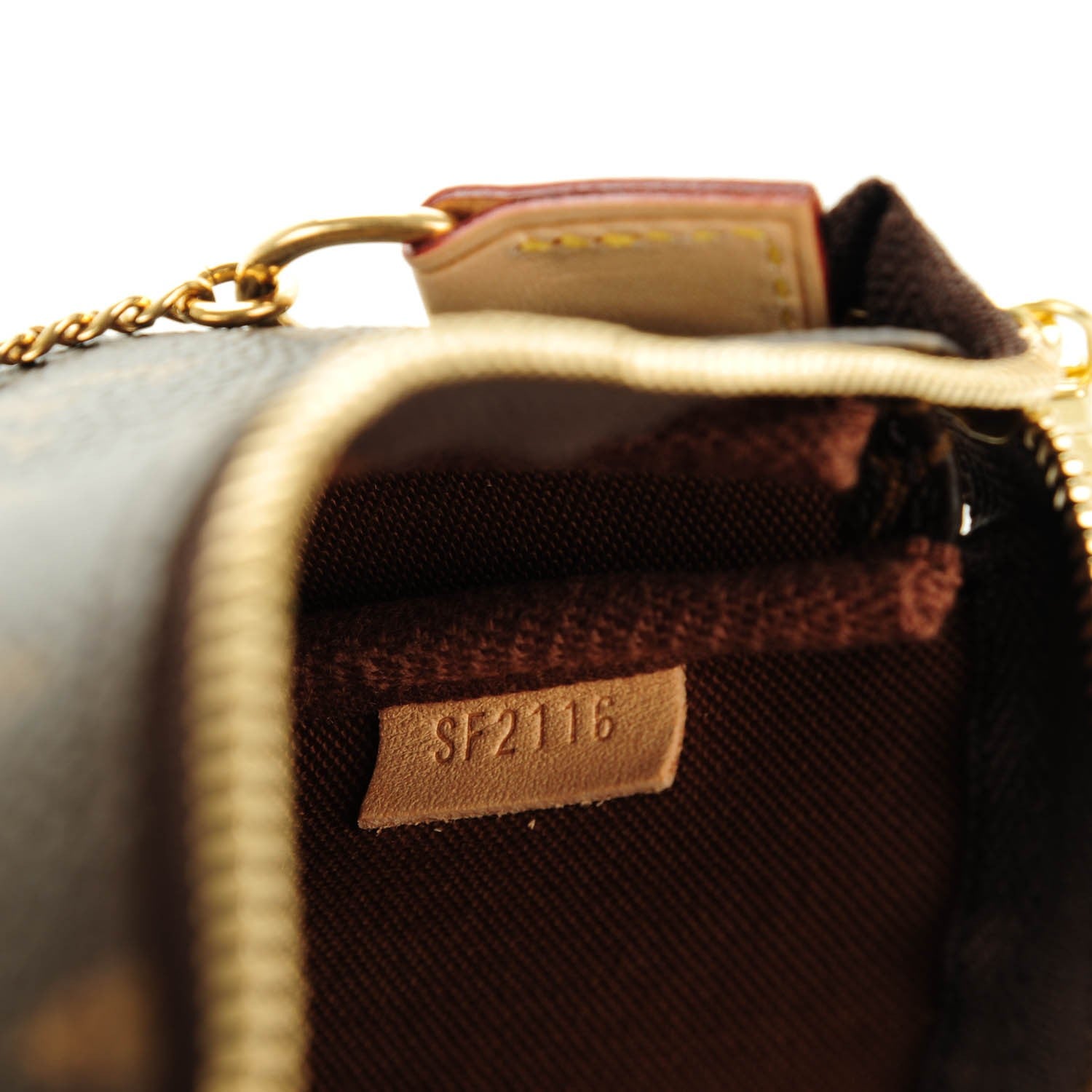 Louis Vuitton Monogram Mini Pochette Accessories 7 of 7