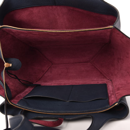 Celine Baby Grained Calfskin Small Tri-Fold Bag Steel Blue 5 of 9