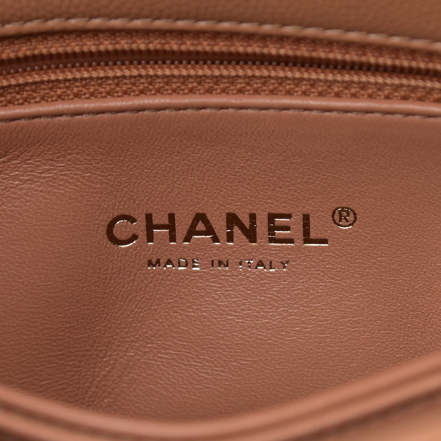 Chanel Caviar Quilted Mini Coco Handle Flap Brown 8 of 11