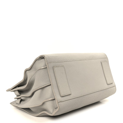 Saint Laurent Grained Calfskin Small Supple Sac De Jour Grey 4 of 11