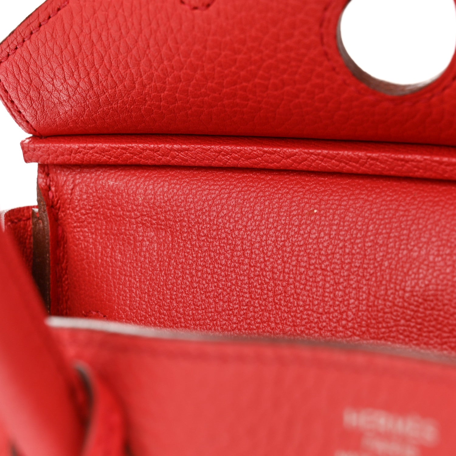 Hermes Togo BIRKIN 30 Bougainvillea 11 of 11
