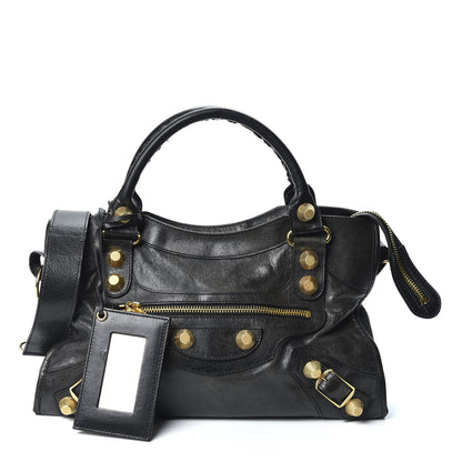Balenciaga Agneau Giant 21 Gold Hardware City Black 1 of 10