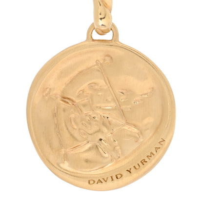 David Yurman 18K Yellow Gold Diamond Sagittarius Zodiac Amulet Pendant 3 of 4