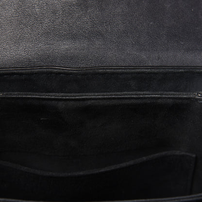 Christian Dior Calfskin Studded Square Dioraddict Flap Black 21 of 25