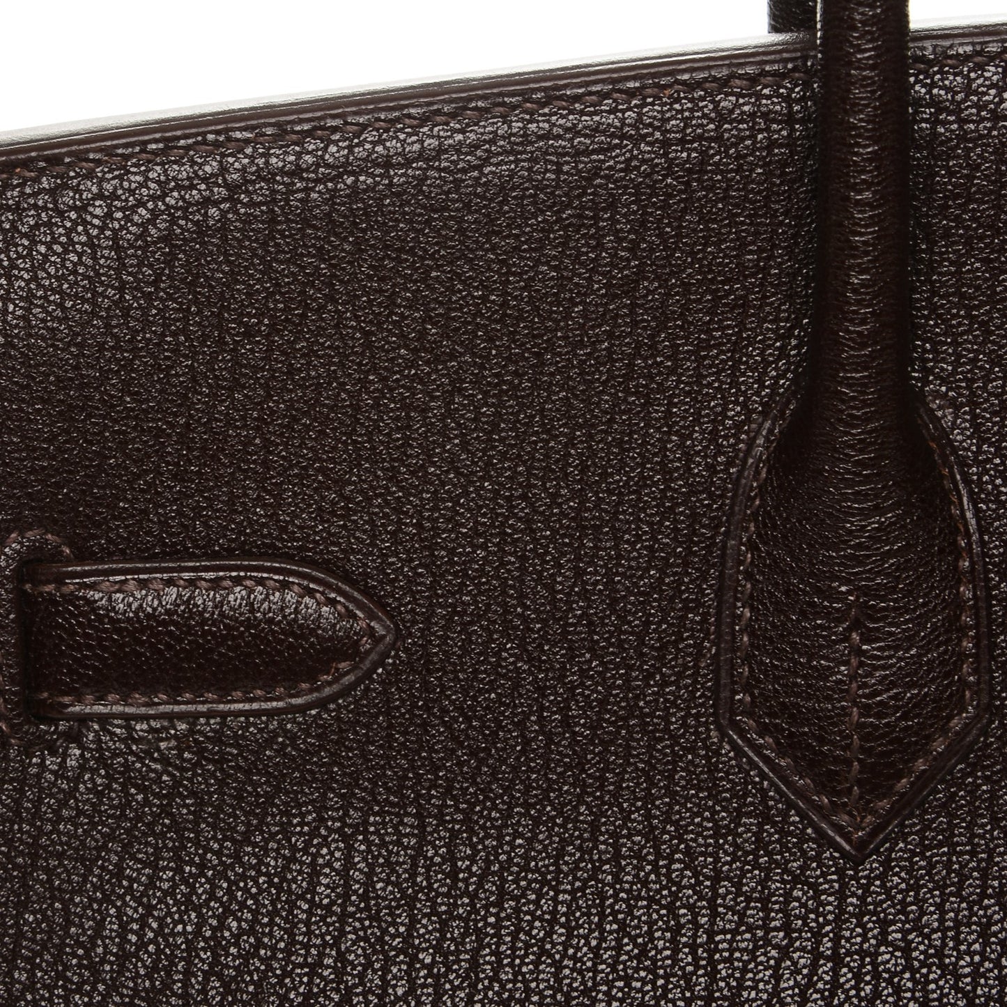 Chevre de Coromandel Birkin 35 Cocoan