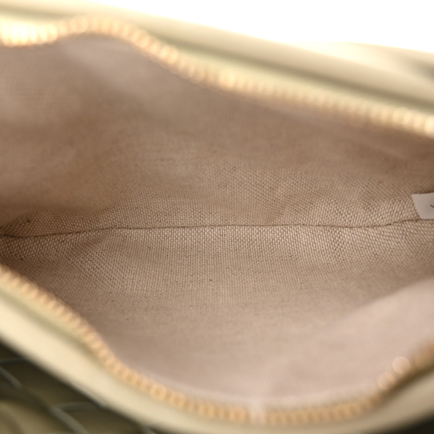 Nappa Intrecciato Small Gemelli Multipocket Bag Travertine Muse