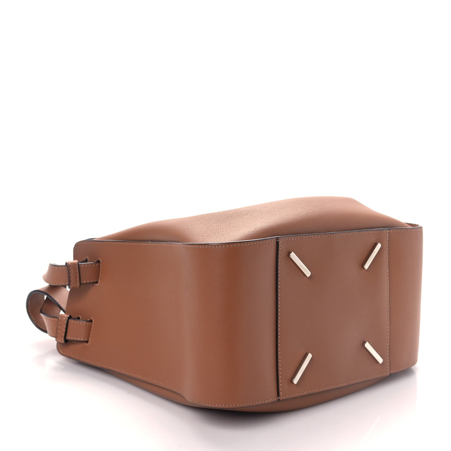Calfskin Small Hammock Shoulder Bag Tan