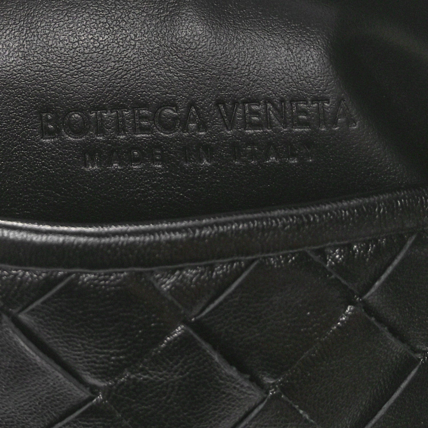 Bottega Veneta Calfskin Intrecciato Small Hop Black 6 of 11