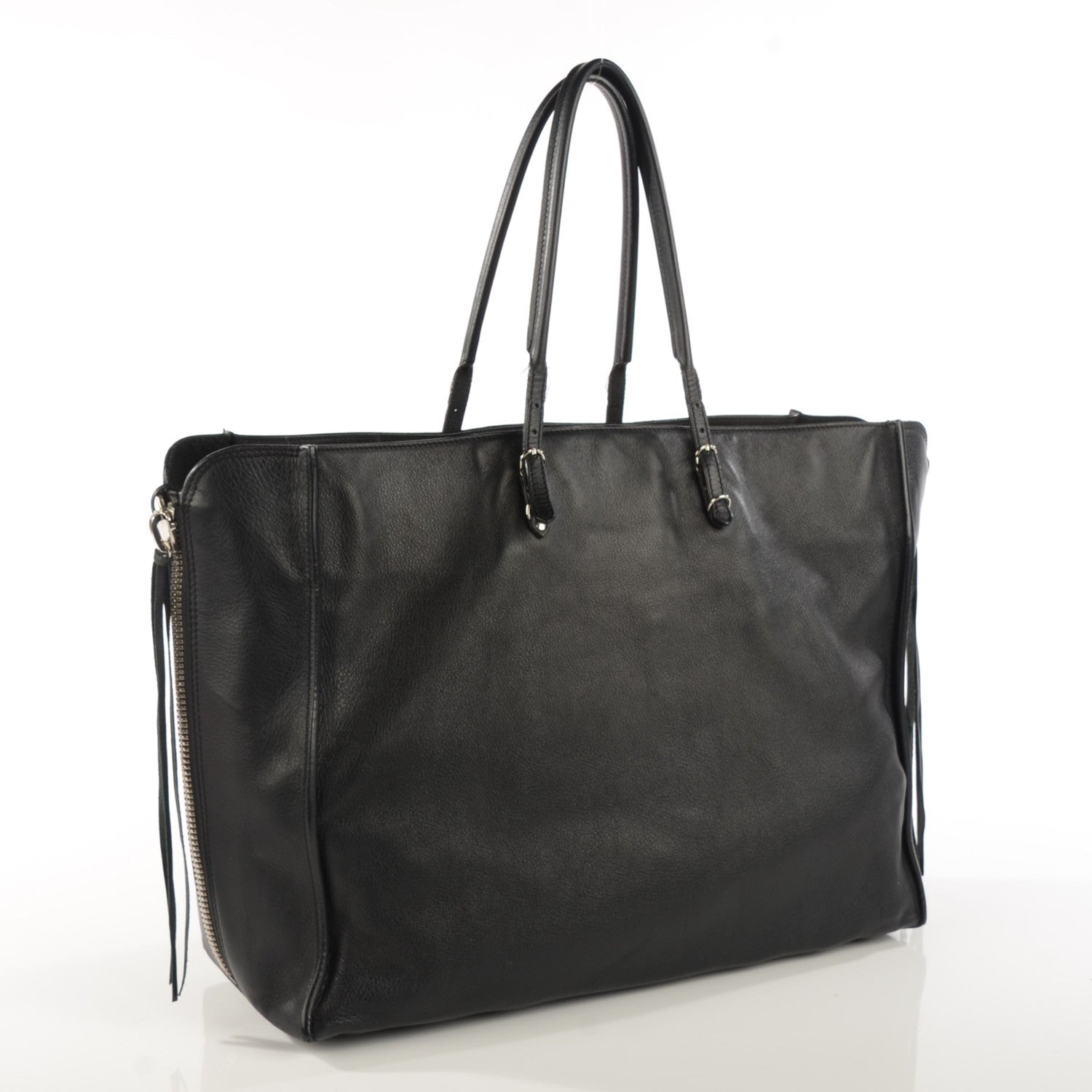 Balenciaga Supple Calfskin Papier A4 Tote Black 3 of 8