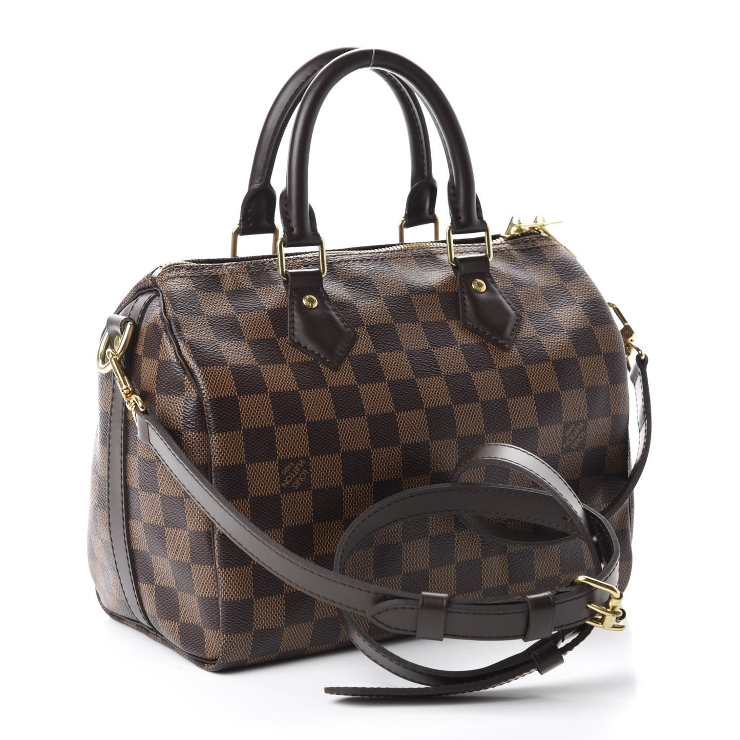 Damier Ebene Speedy Bandouliere 25
