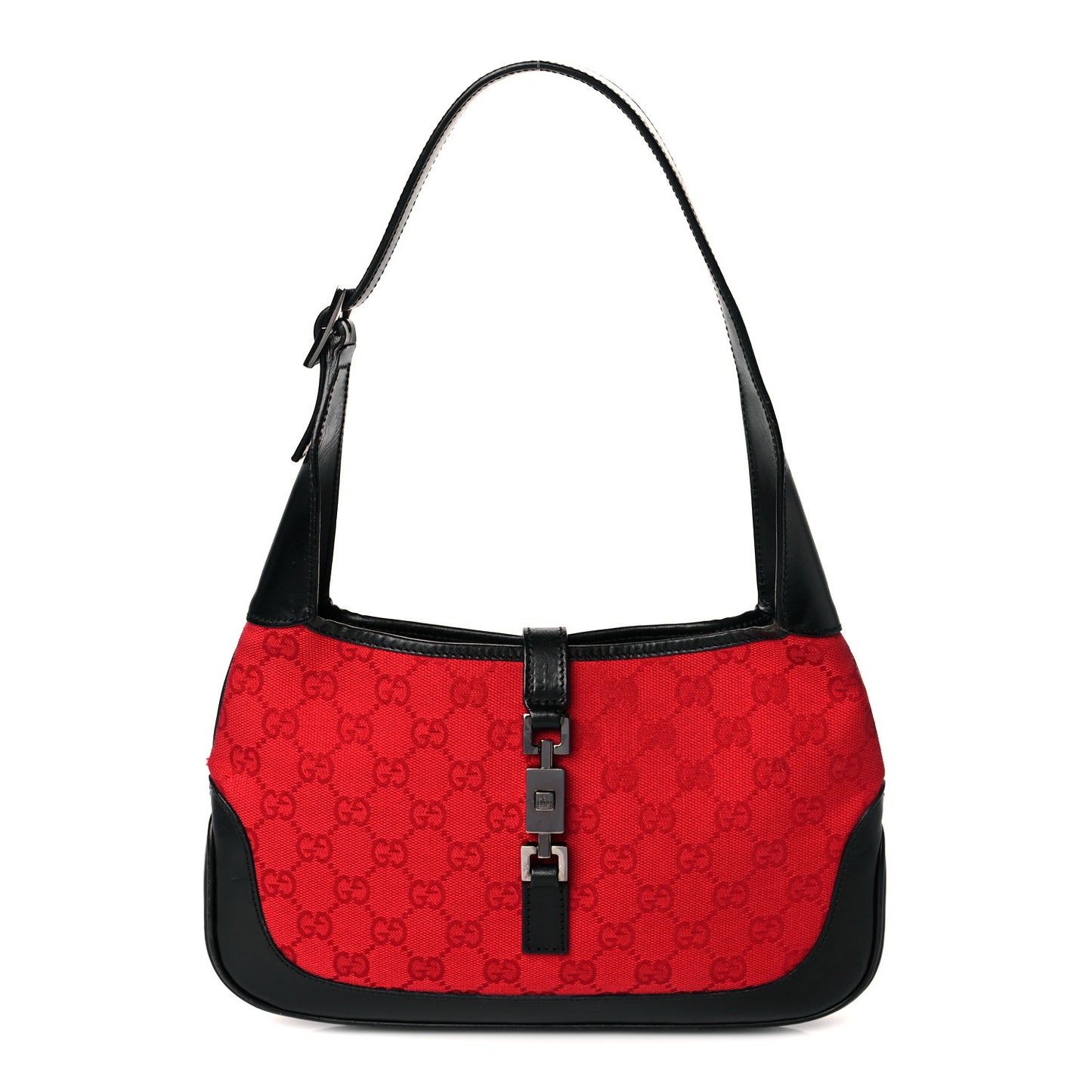 Monogram Jackie O Hobo Red