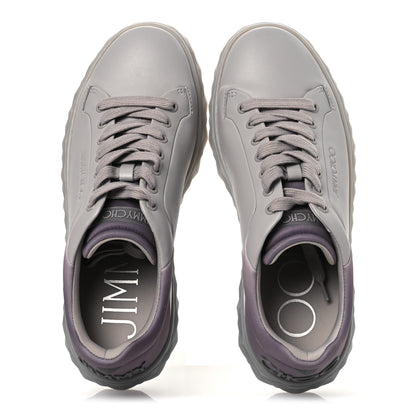 Jimmy Choo Nappa Diamond Maxi F II Platform Sneakers 39.5 Grey 2 of 10