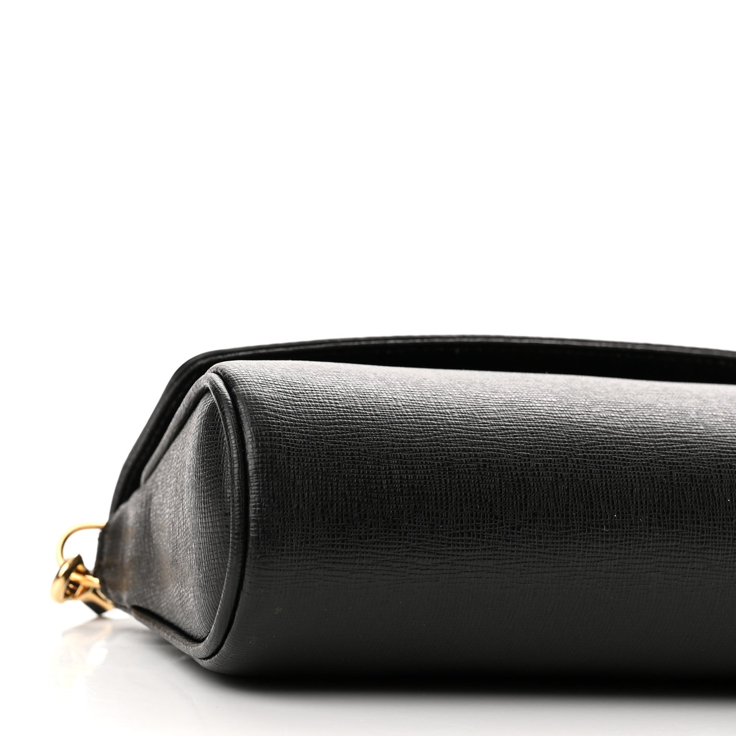 Vitello Elite Flap Crossbody Bag Black