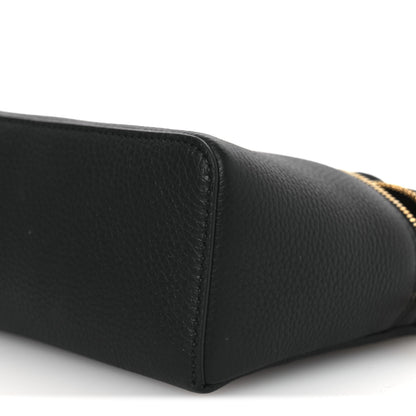 Loro Piana Grained Calfskin L19 Extra Pocket Pouch Black 9 of 9