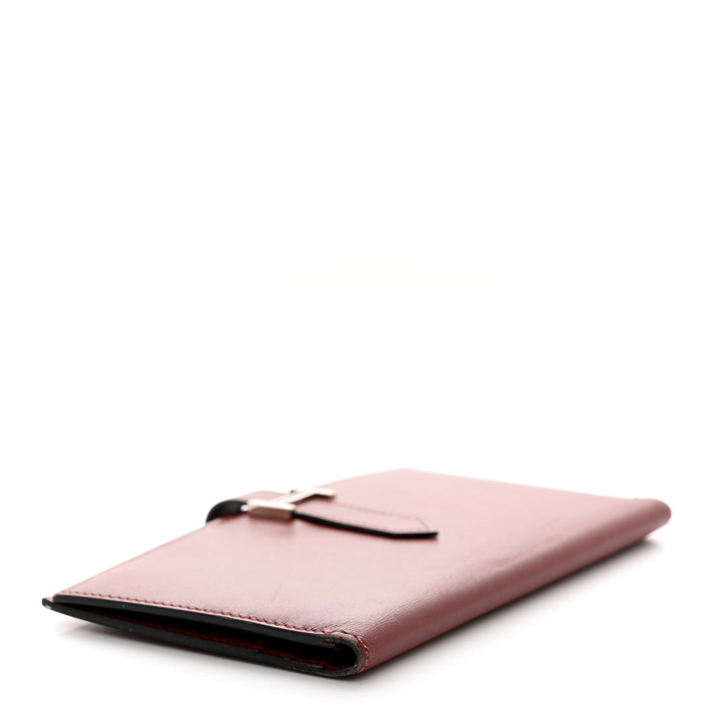 Box Bearn Gusset Wallet Rouge H