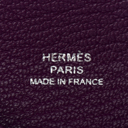 Hermes Chevre Mysore Calvi Card Case Anemone 5 of 6